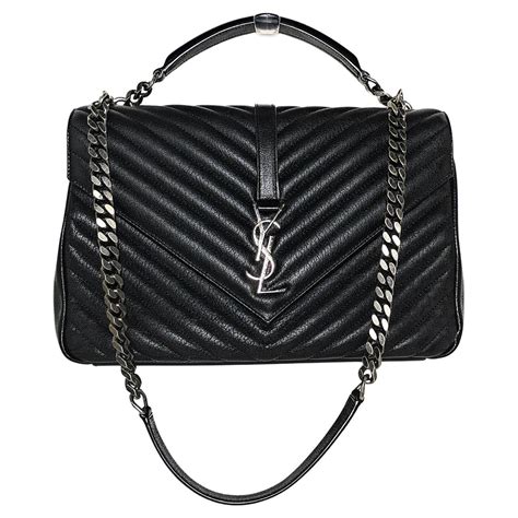 yves saint laurent schwarze tasche